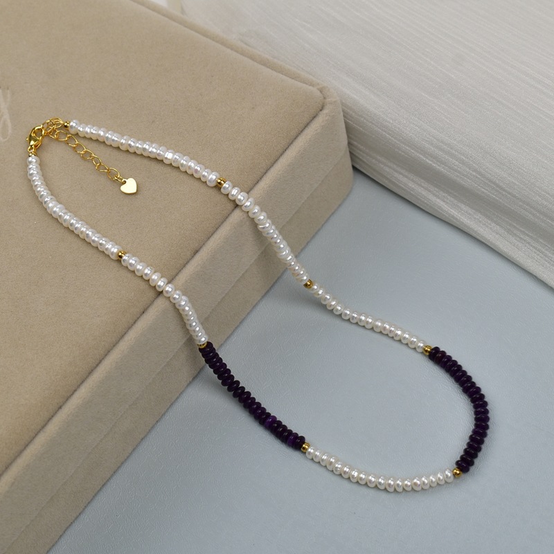 4:Cp307-pearl natural stone flat beads