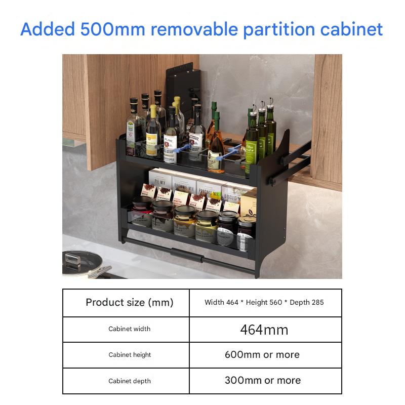 Divider black 500 Cabinet