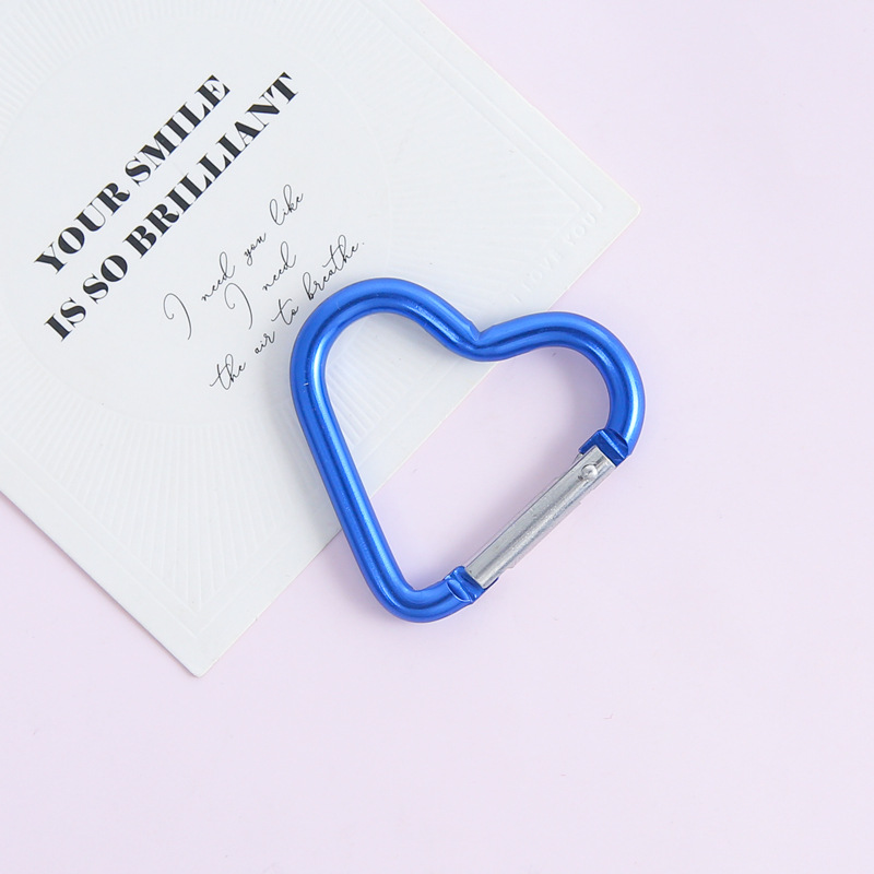 5:[sapphire blue] electroplated love spring buckle
