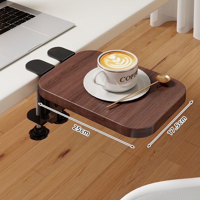 Black bracket   walnut board 17.5*25*1.2