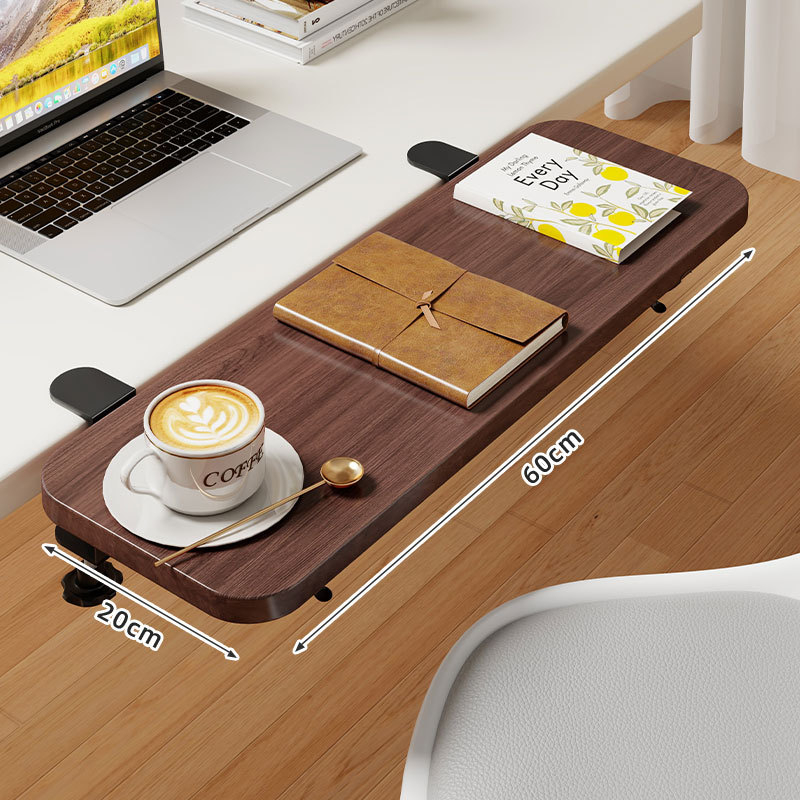 Black bracket   walnut board 60*20*1.2