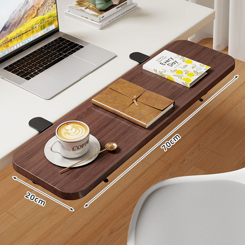 Black bracket   walnut board 70*20*1.2