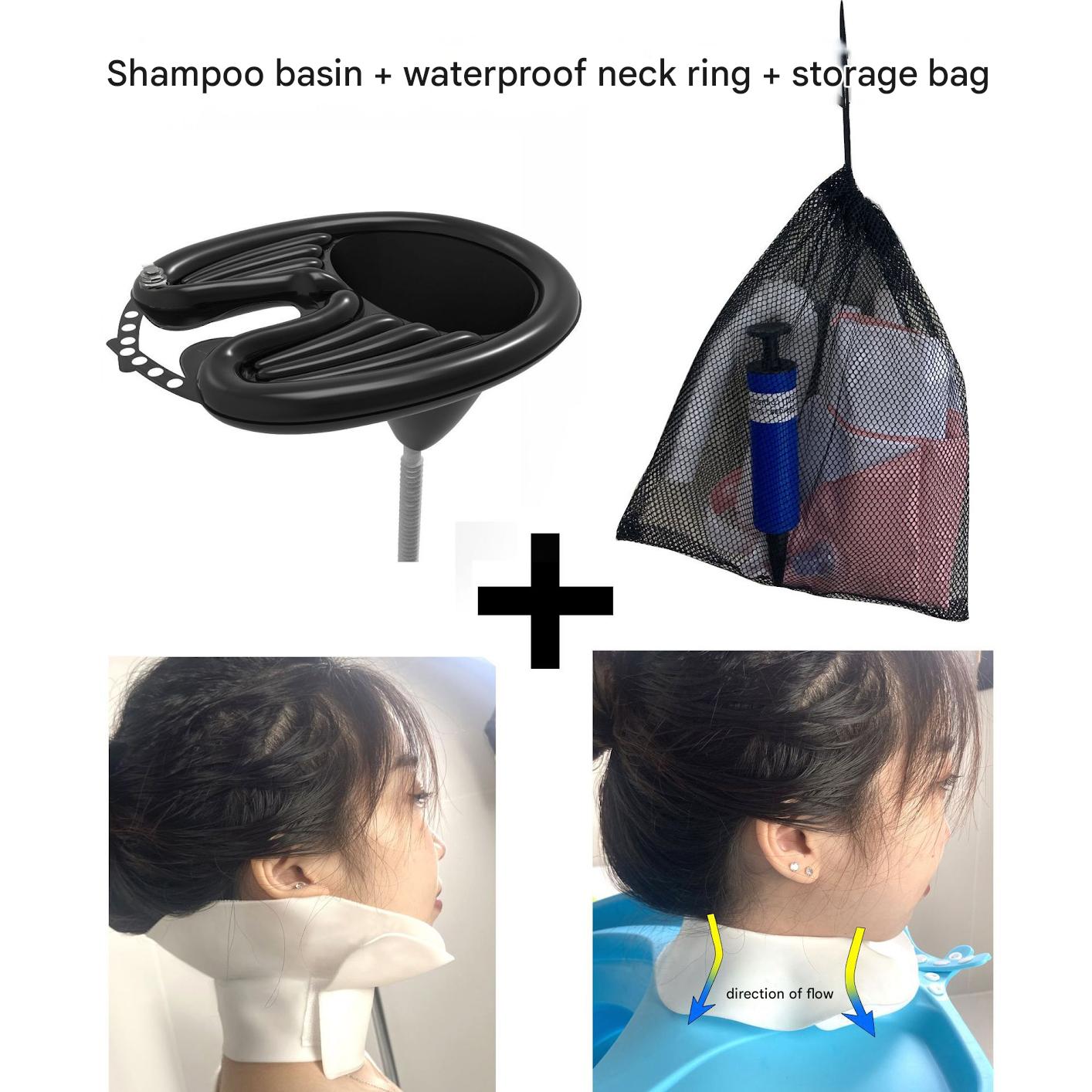 Black with waterproof ring  storage bag