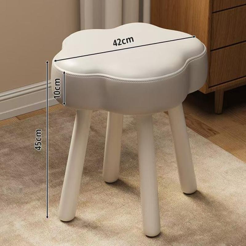 [white stool legs-technical cloth] off-white