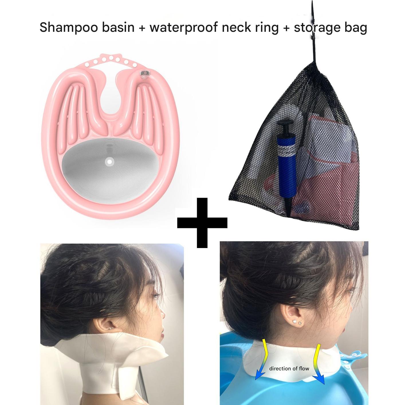 Pink with waterproof ring  storage bag