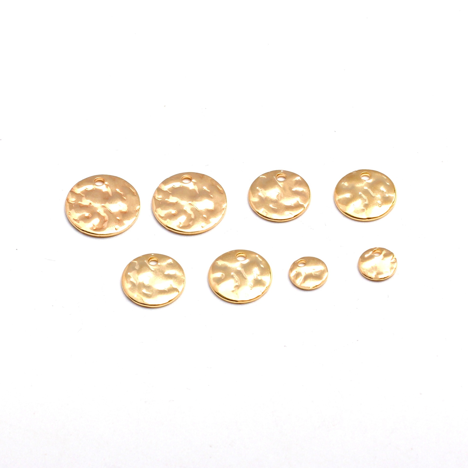 18K gold plated, 1x12mm