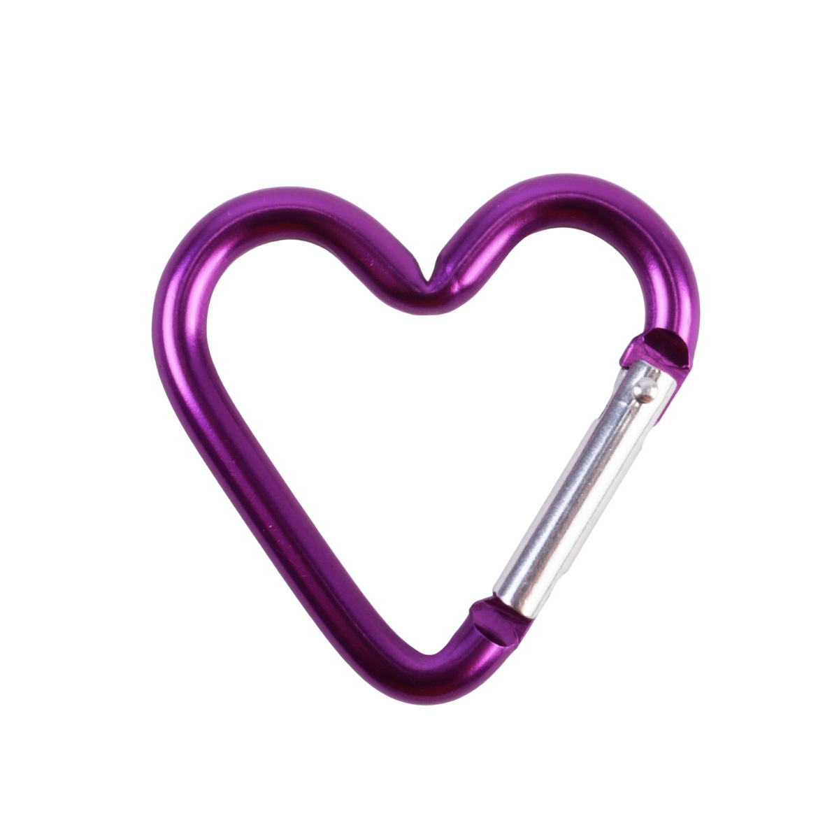 14:[dark rose red]electroplated love spring buckle