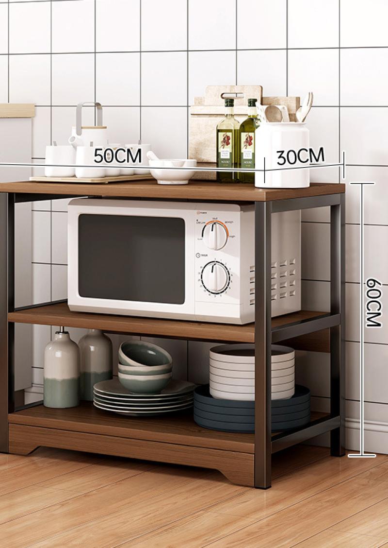 [Three-layer] Harano Oak   black frame 50*30 * 60cm