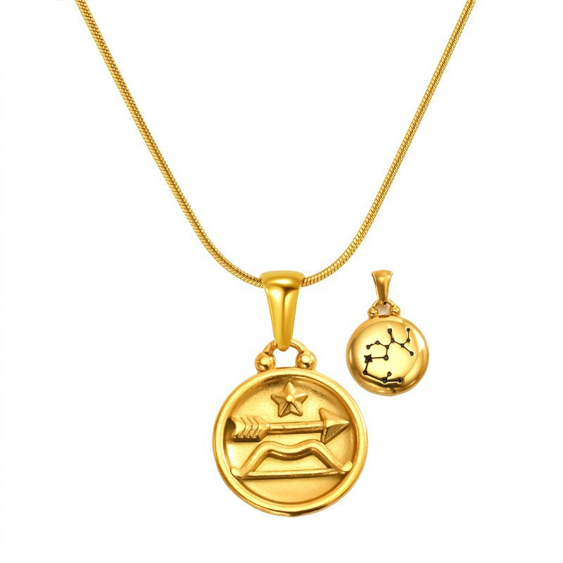 9:Sp343g-9 (sagittarius) snake chain