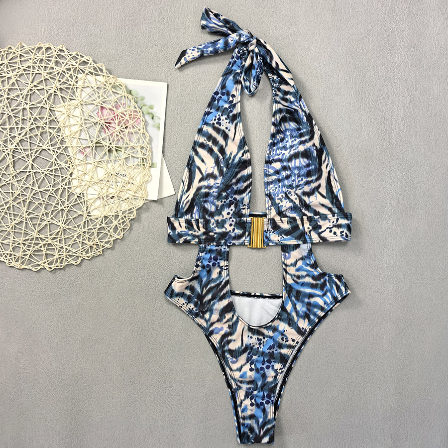 blue leopard pattern