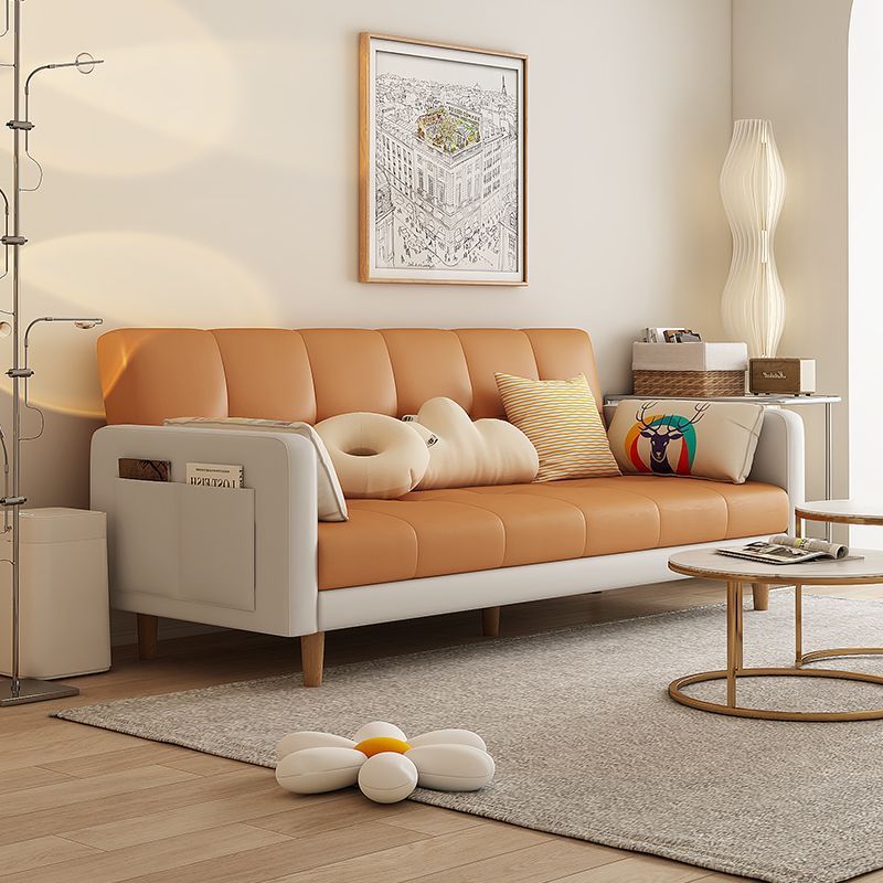 Vibrant orange   off-white-waterproof no-wash cat claw leather-05 style