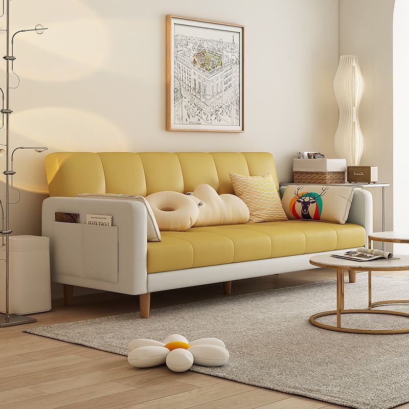 Yellow   off-white-waterproof no-wash cat claw leather-05 style