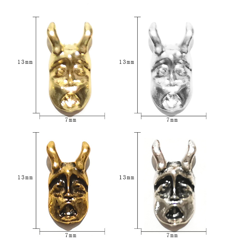 Mouth Mask, gold color plated