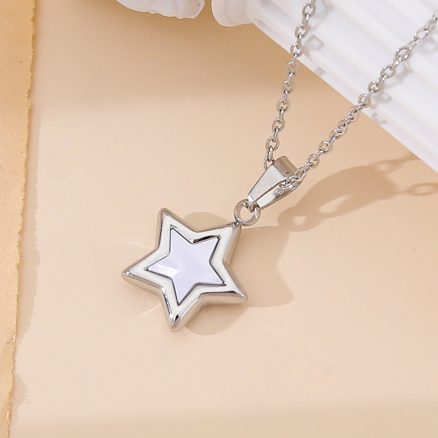 6:Steel color - five-pointed star