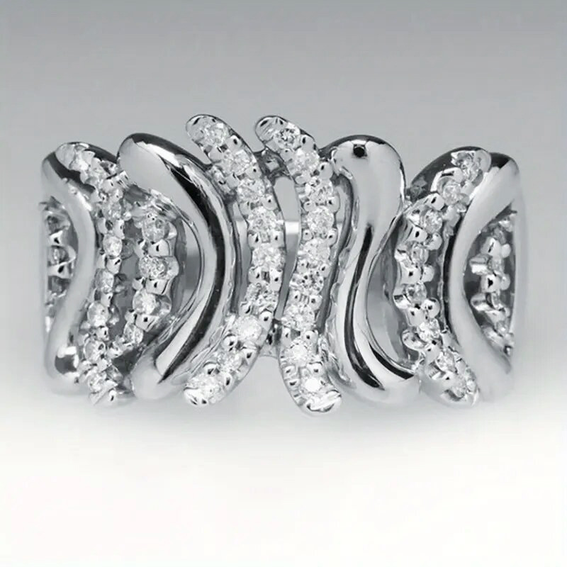 real platinum plated US Size #6