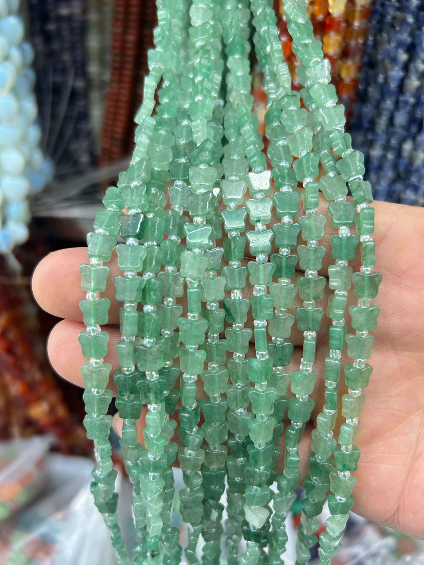 3 Green Aventurine
