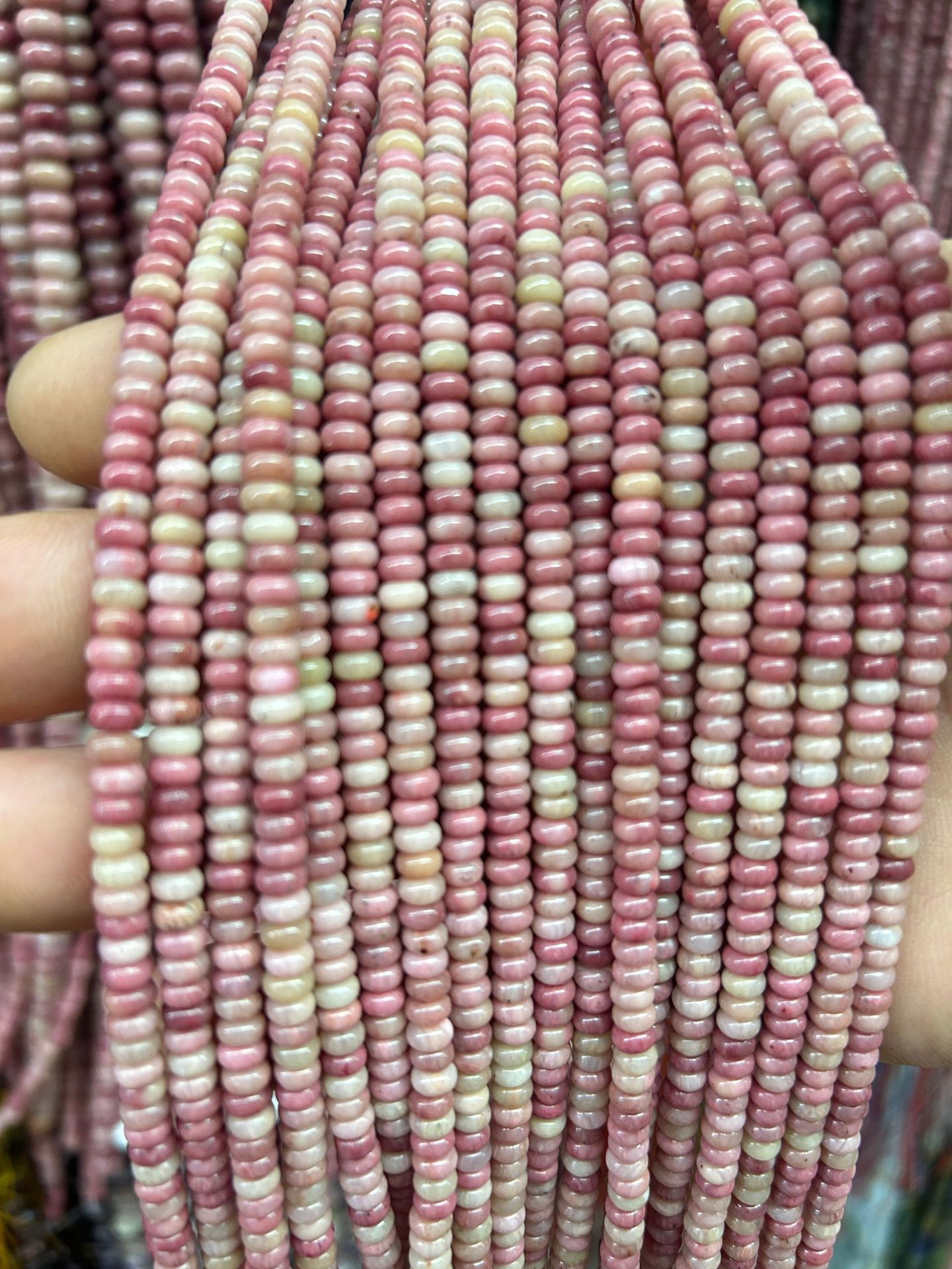 1:3x4mm abacus beads