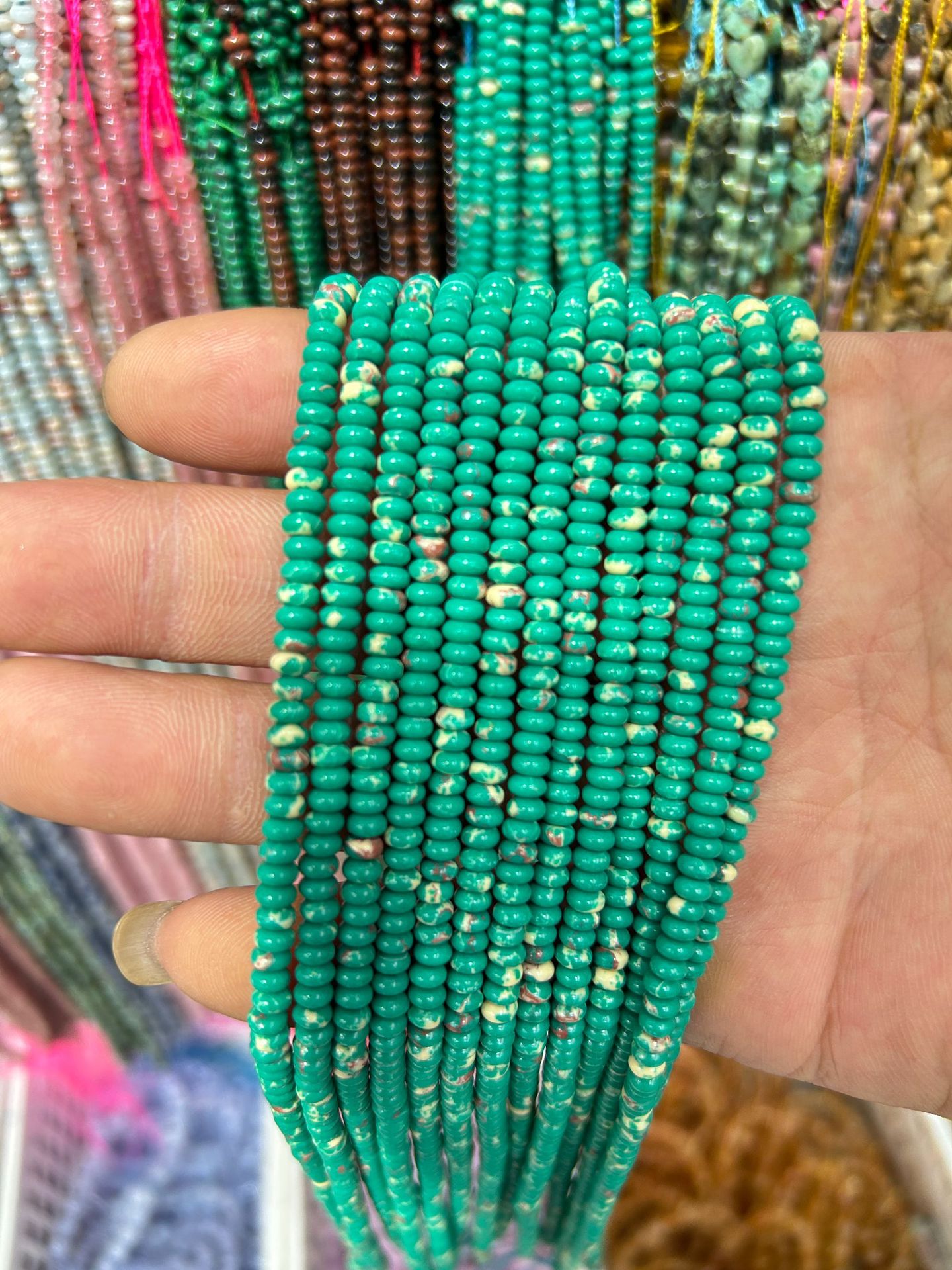 7:Green imperial stone