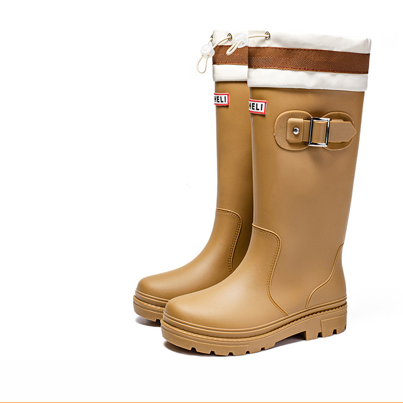 Brown drawstring with cotton