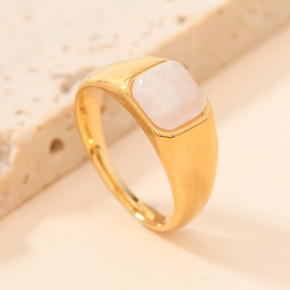 1:Pink white gemstone