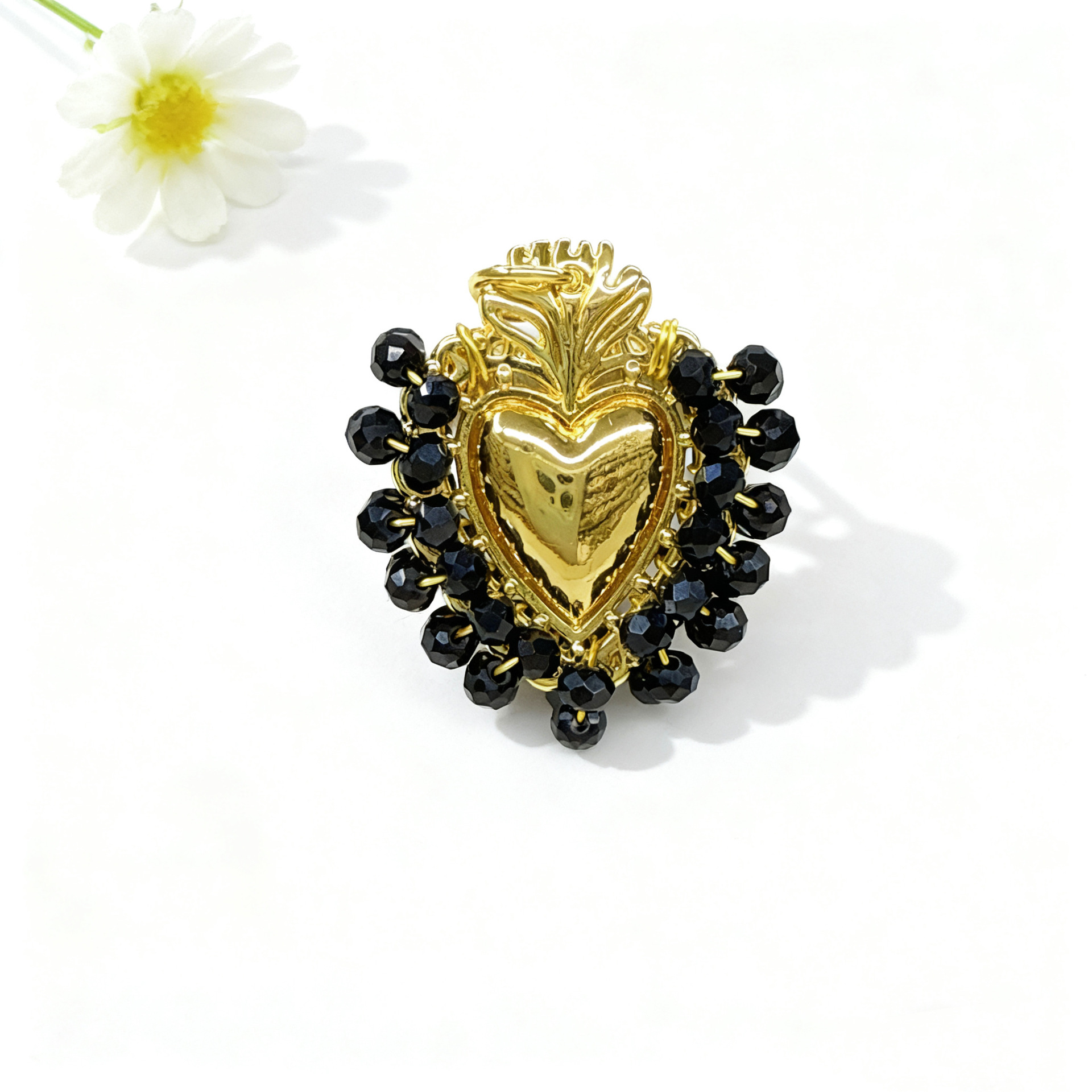 2:Black love pendant