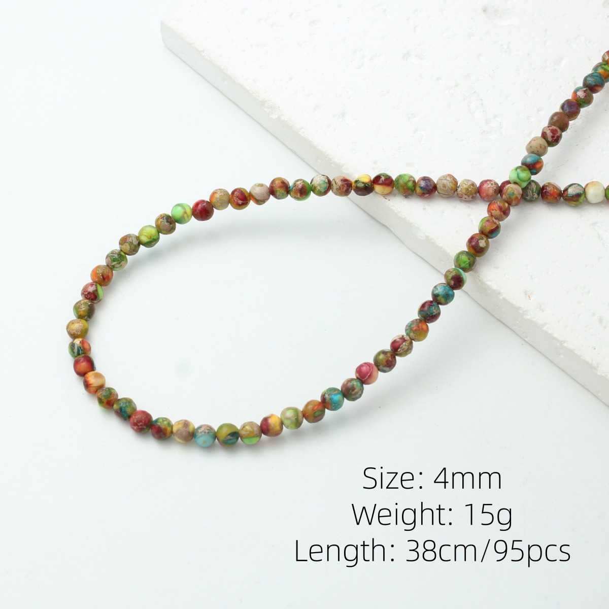 2:Round 4mm/95 pieces