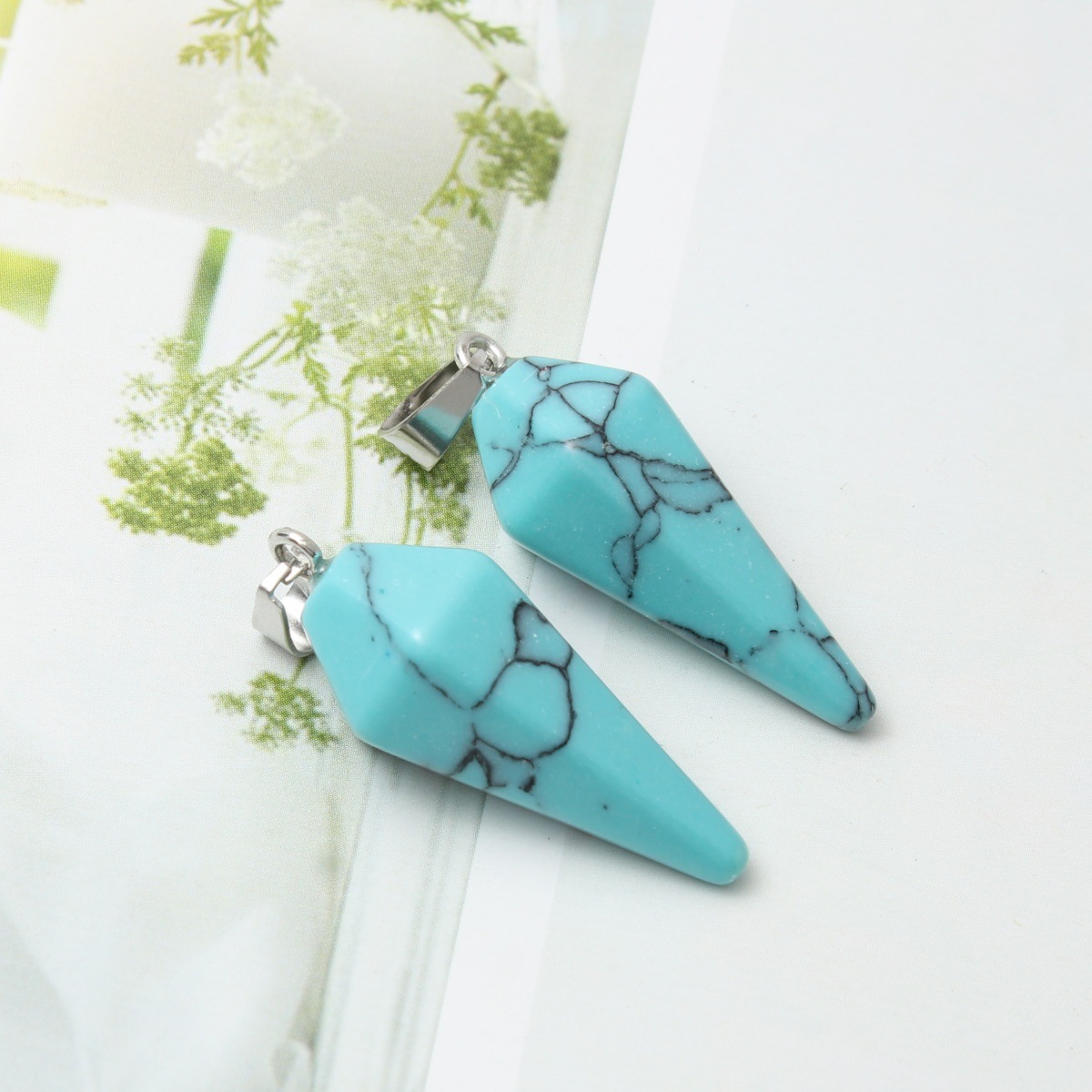 2 blue turquoise hellblau türkis