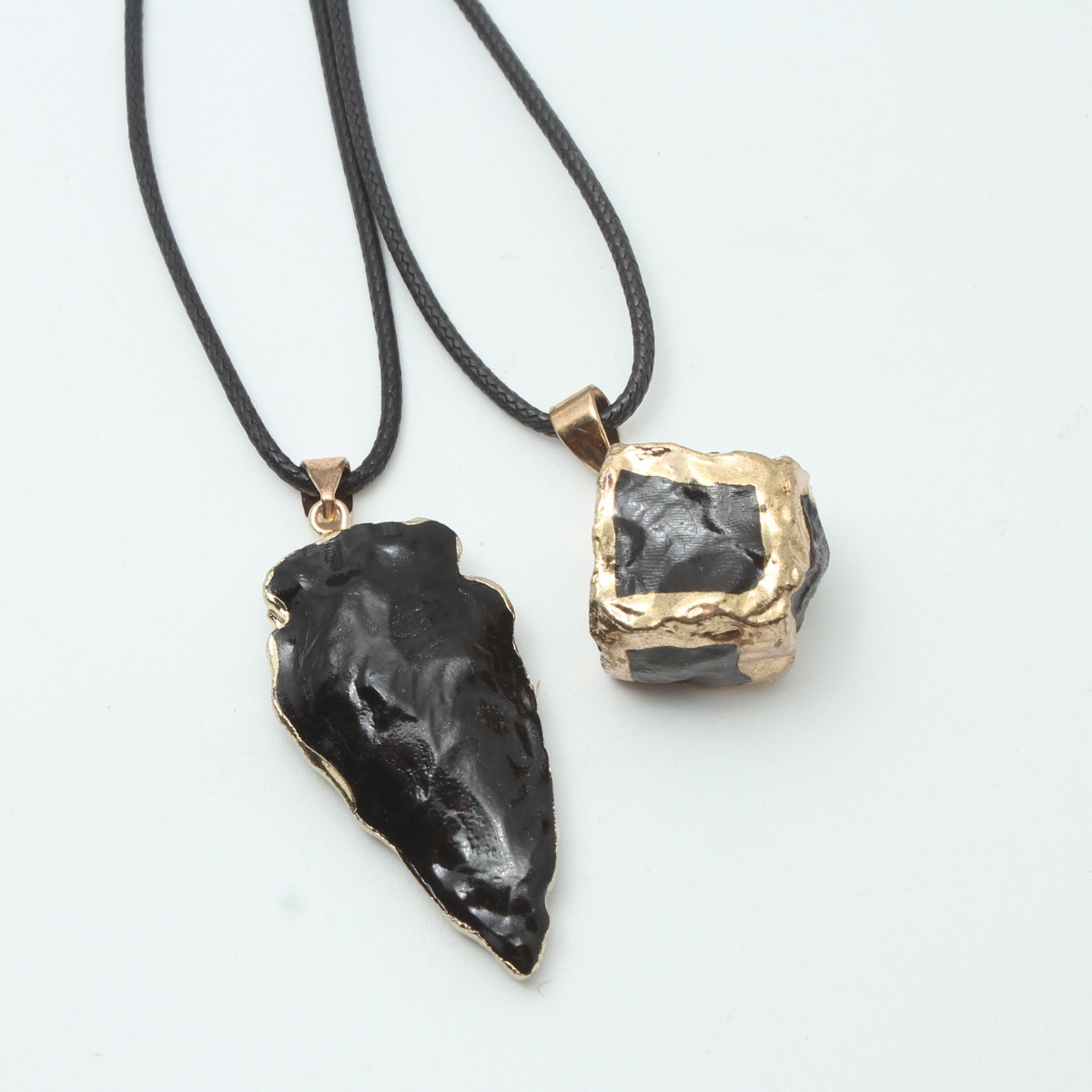 1 Black Stone Schwarzer Stein