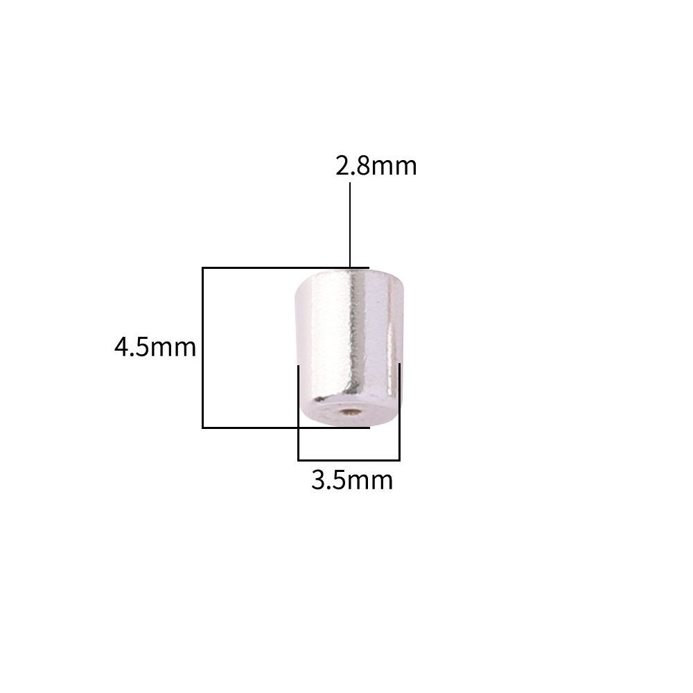 5:Cap-plain silver single