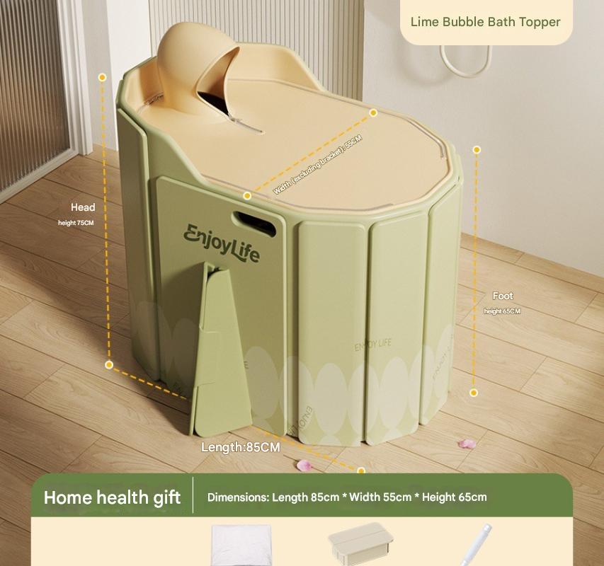 L Drainage pipe / 5 bath bags / Foldable bath stool