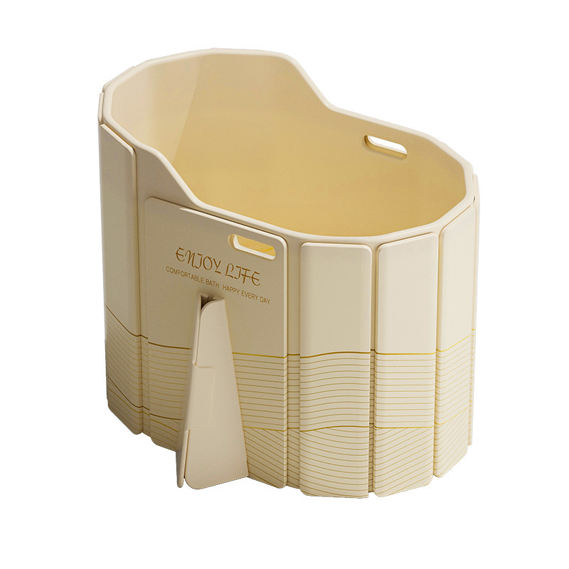 85*55cm gilded years adult deep folding bath bucket - ordinary model