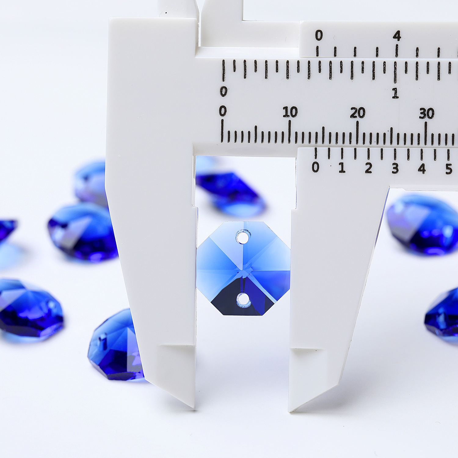 Medium blue 303 Double hole