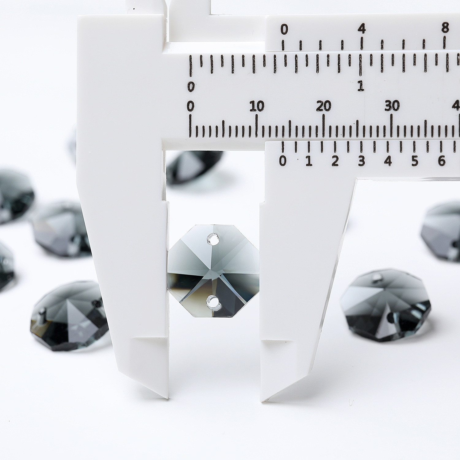 transparent black 323 Double hole