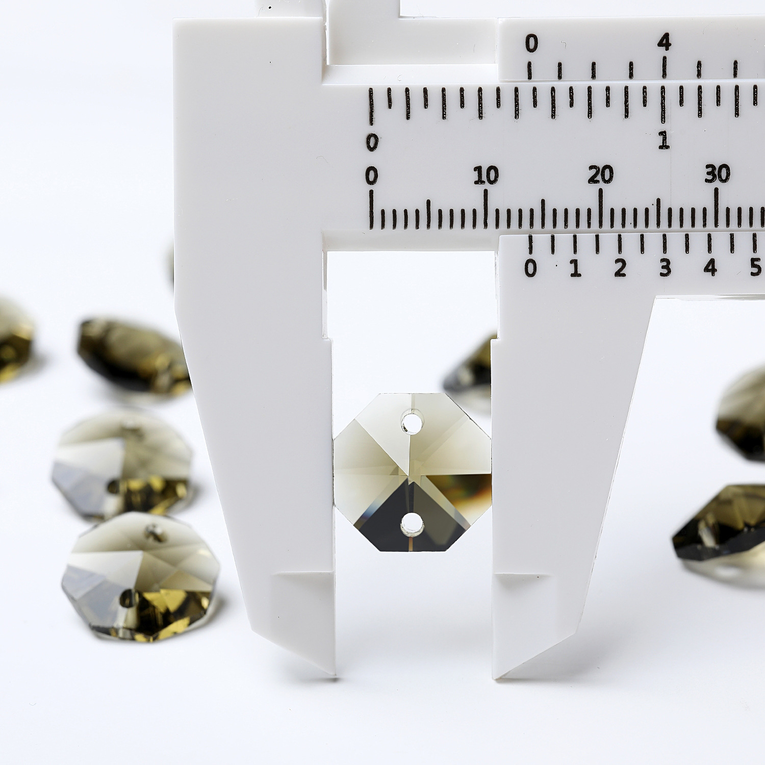 Smoke gray 329 Double hole