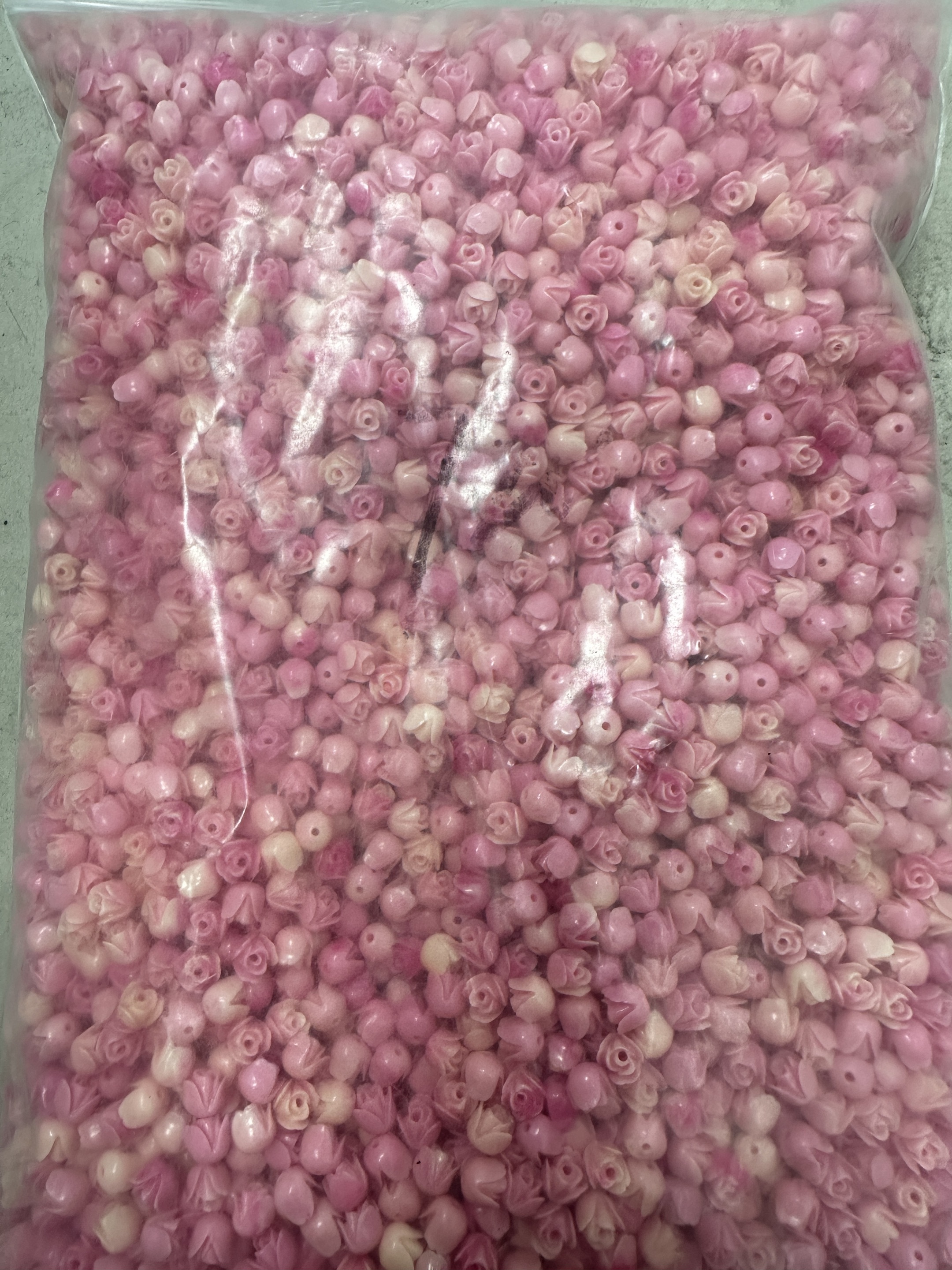 6 7*7mm,(one string of 55 pieces)