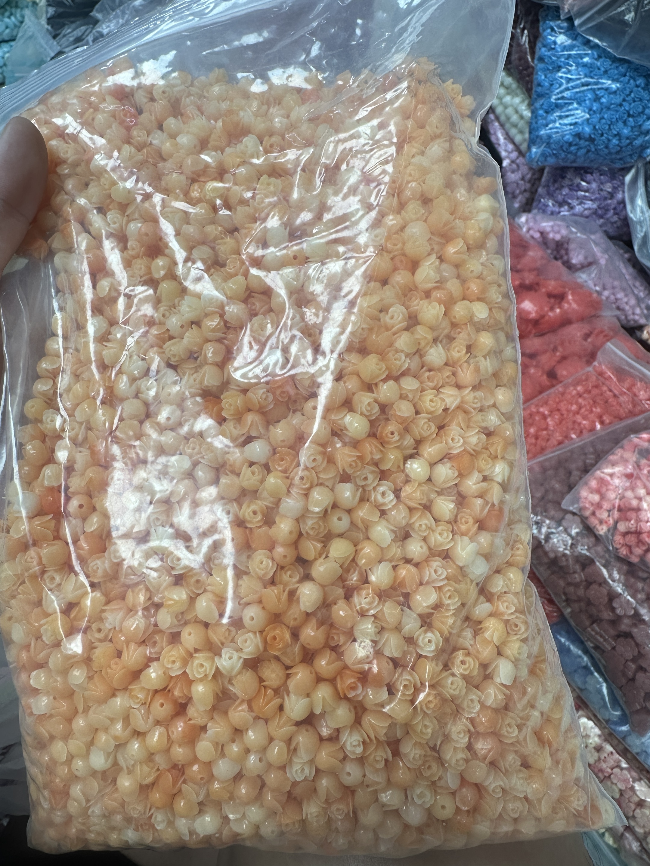 9 7*7mm,(one string of 55 pieces)