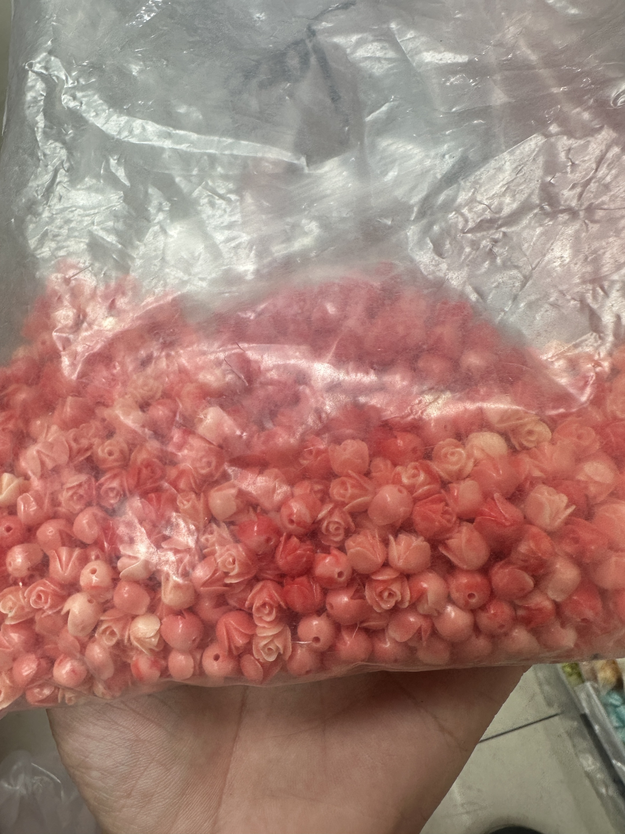 10 7*7mm,(one string of 55 pieces)