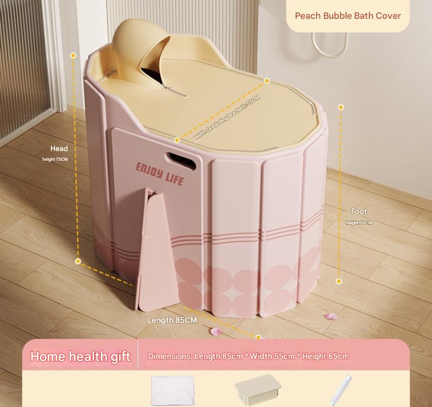 J Drainage pipe / 5 bath bags / Foldable bath stool