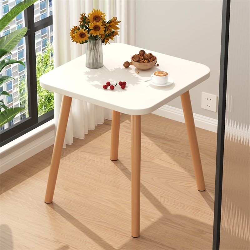 Warm white [square table 50*50 height 70] heightened version