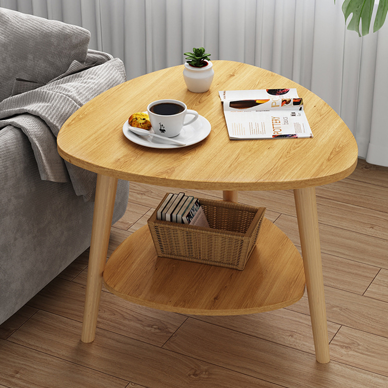 [Triangle double layer] original wood grain 60*42 (height) cm