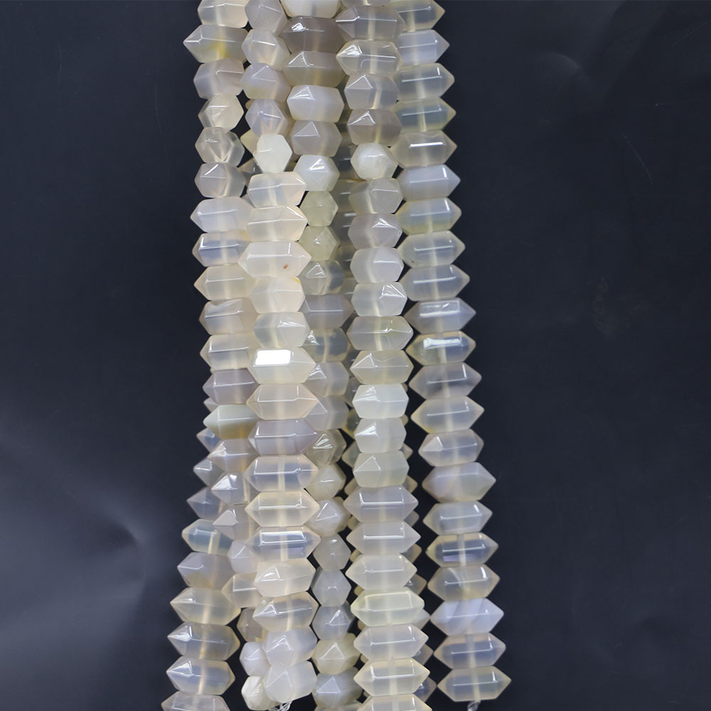14 white agate