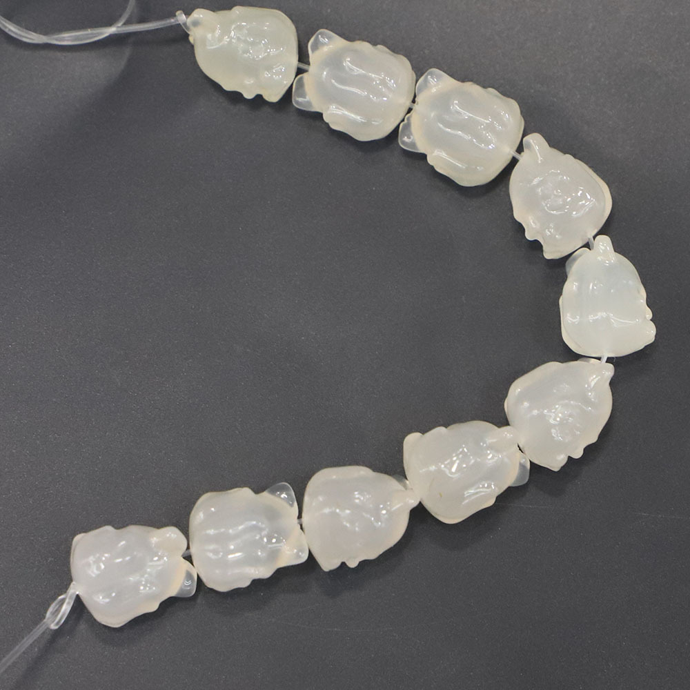 2:White agate