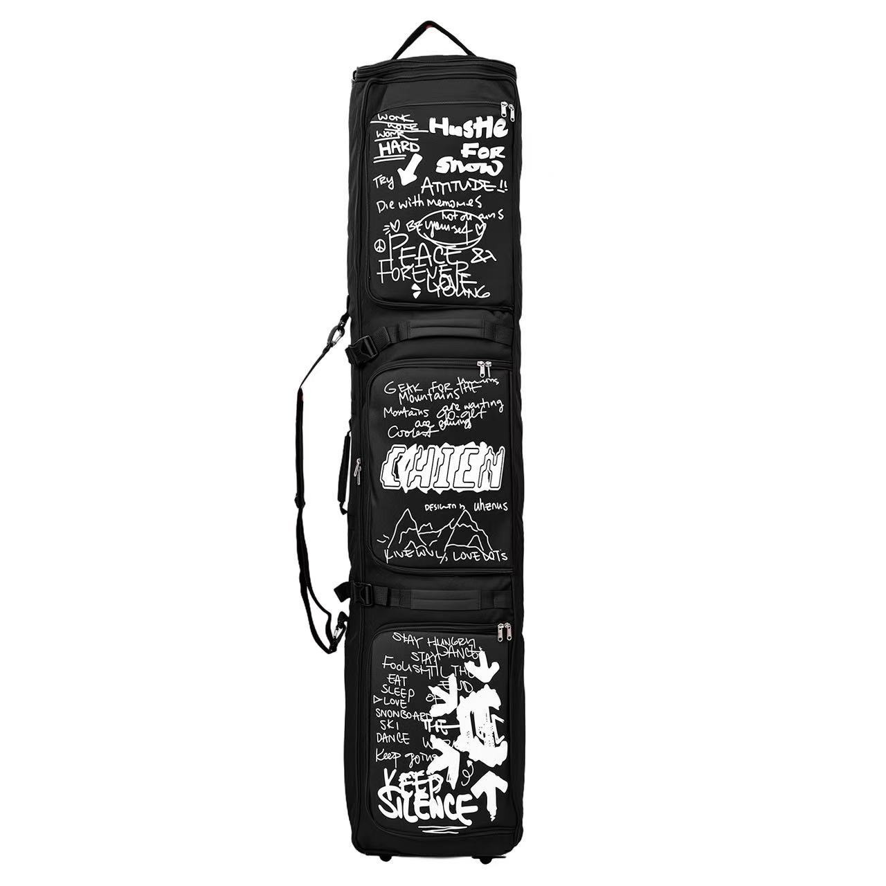 Black graffiti 160+15cm