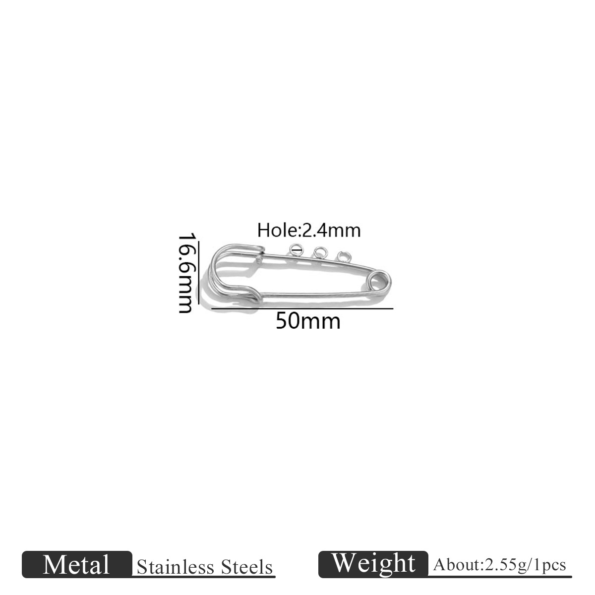 3:Welding pin 50cm steel color