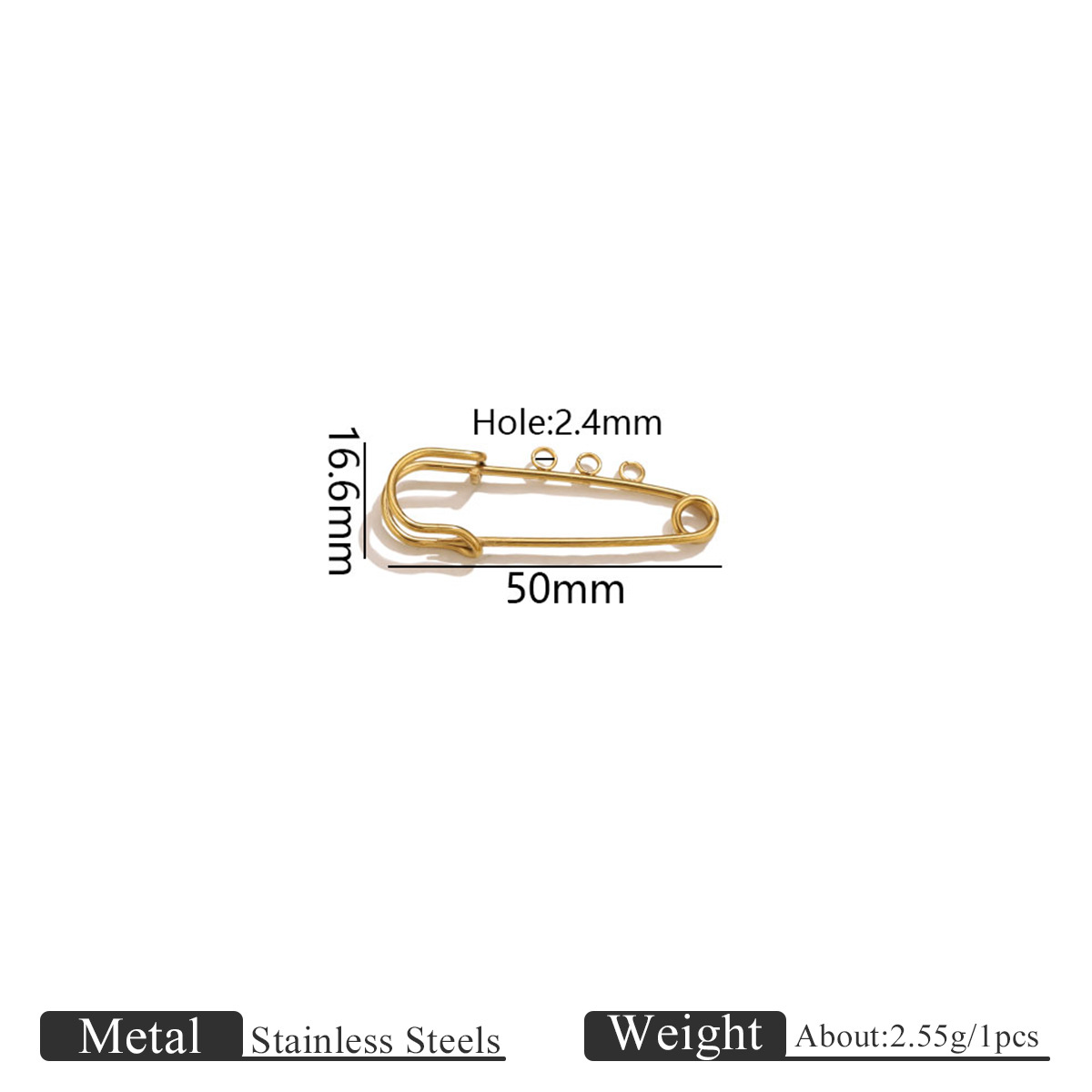 4:Welding pin 50cm gold