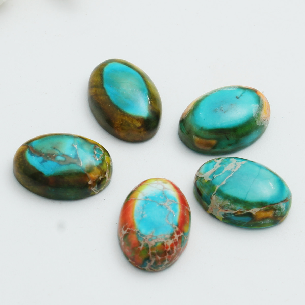 Orange green 18x25mm