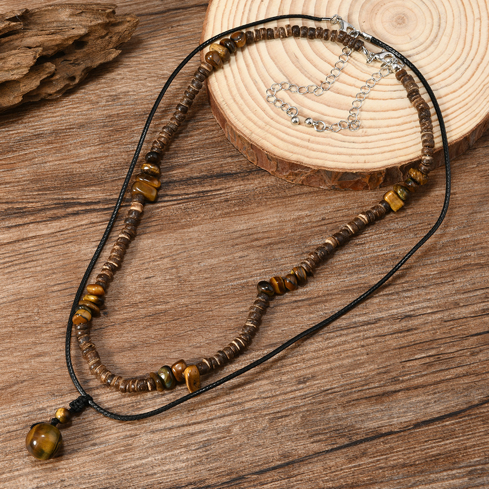 1:Brown tiger eye stone