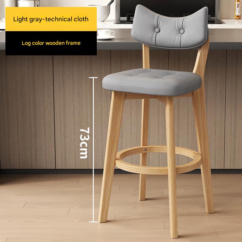 log frame   light gray technical cloth