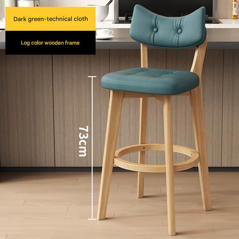 log frame   dark green technical cloth