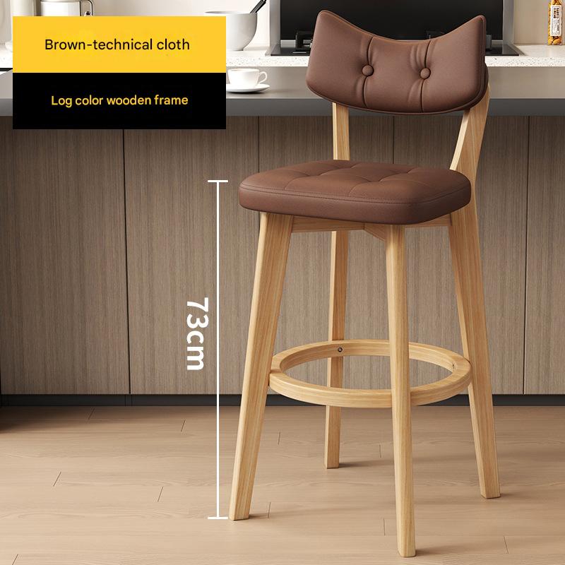 log frame   brown technical cloth